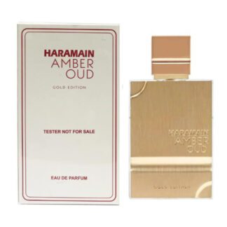 Al Haramain Amber Oud Gold Edition Tester EDP 120ML - אלחרמין אמבר אוד אריזת טסטר