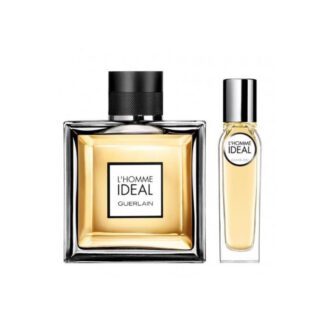 GUERLAIN L HOMME IDEAL SET EDT 100ML + TRAVEL SPRAY 15ML- גרלן להום