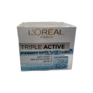 L’ORÉAL - לוריאל קרם יום במרקם ג'ל בעל הפעולה המשולשת