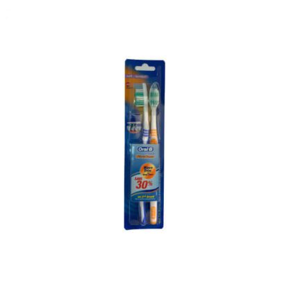 Oral-B - אוראל בי זוג מברשות שיניים סופט