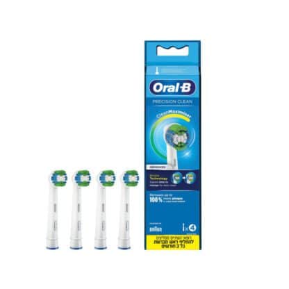 Oral-B-ראש חשמלי אורל בי 4 יחידות פריסיסון