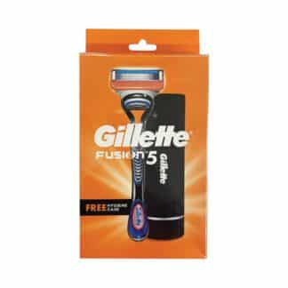ג'ילט פיוז'ן קופסא מהודרת מכשיר + סכין - GILLETTE FUSION