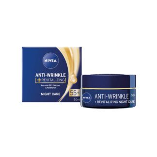 NIVEA - ניוואה קרם לילה אנטי אייג' 55+ לטיפוח והגנה על העור