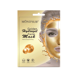 מונדסאב מסיכת הידרוגל זהב לפנים ללחות ומיצוק העור