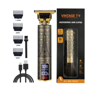 מכונת תספורת עם ראשים מתחלפים - VINTAGE T9