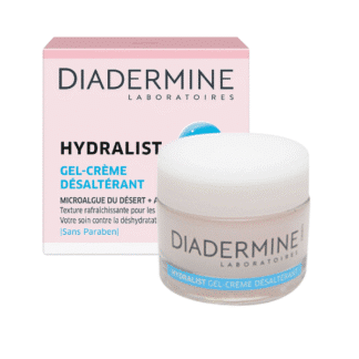 ג'ל לחות הידרליסט מועשר בחומצה הילארונית | DIADERMINE