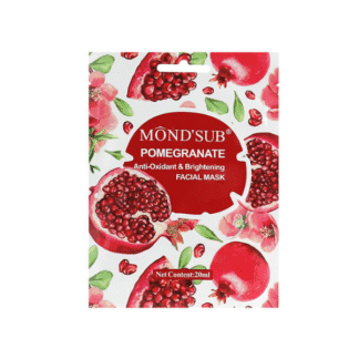 מונדסאב מסיכת פנים רימונים להבהרה והאטת הזדקנות העור | MONDSUB