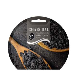 מונדסאב מסיכת פנים שחורה עם פחם לטיהור והבהרה | MONDSUB