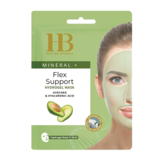 מסכת בד הידרוג’ל לתחושת גמישות בעור – אבוקדו וחומצה היאלורונית | HEALTH & BEAUTY