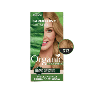 צבע שיער - Naturia organic - קרם צבע לשיער ללא אמוניה צבע קרמל 313