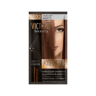 שמפו צבע לשיער חום אגוז לוז | VICTORIA BEAUTY